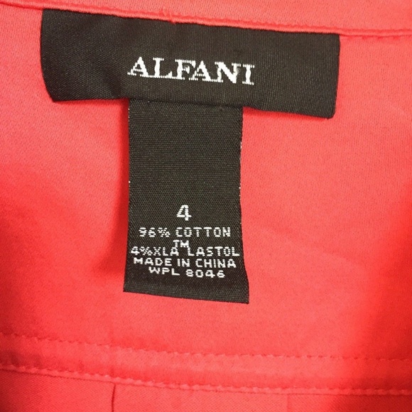 Alfani Womens 3 4 Sleeve Tunic Top Pink Size Xx Large main image 0